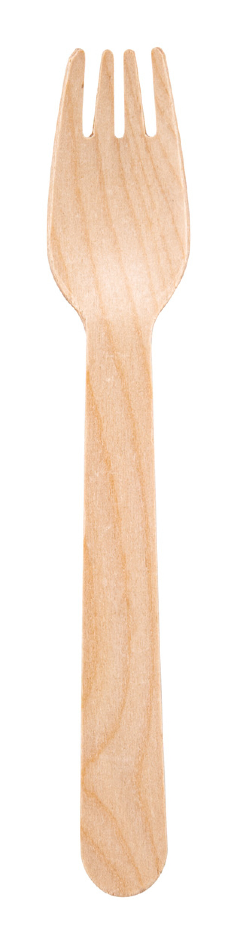 Jednorázová dřevěná vidlička