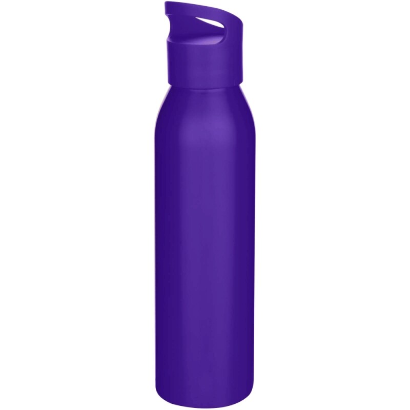 Jednostěnná láhev na vodu z recyklované nerezové oceli 650ml, fialová