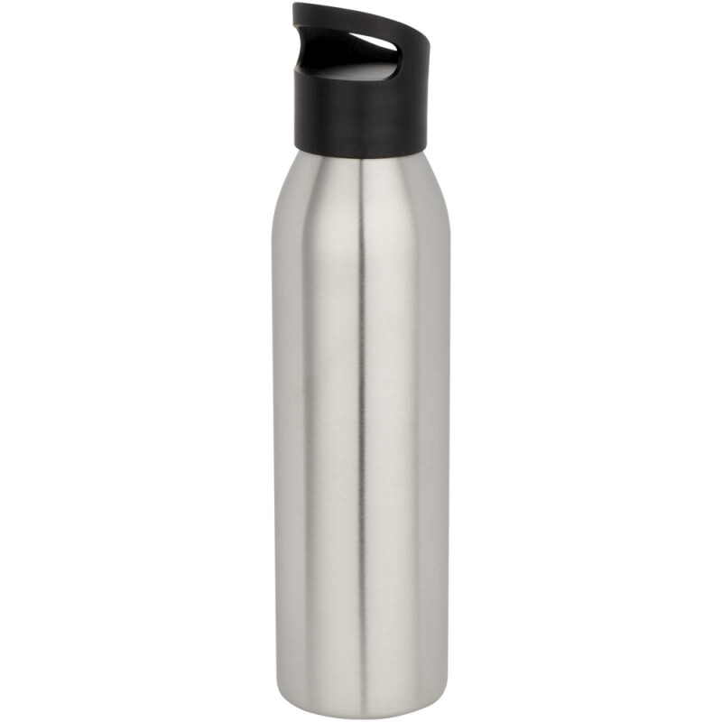 Jednostěnná láhev na vodu z recyklované nerezové oceli 650ml, stříbrná
