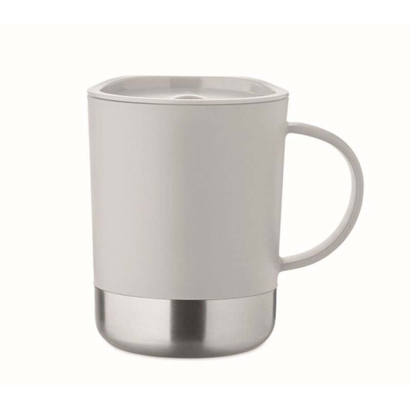 Jednostěnný hrnek 300ml, šedá