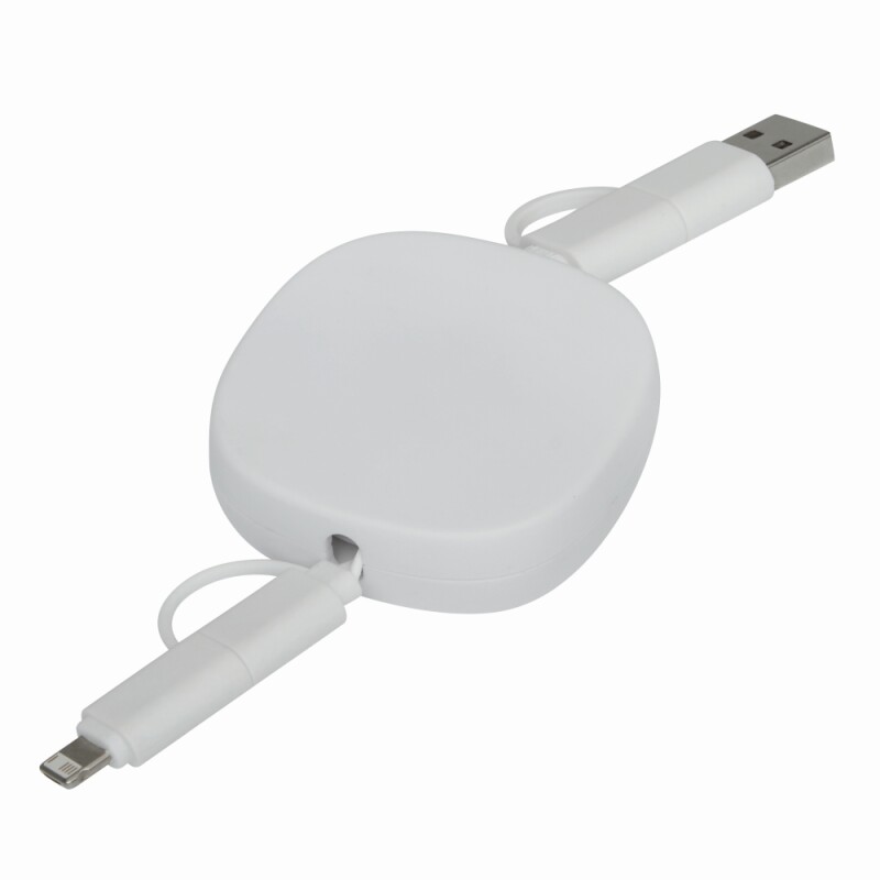 Kabel pro nabíjení a přenos dat, bílá