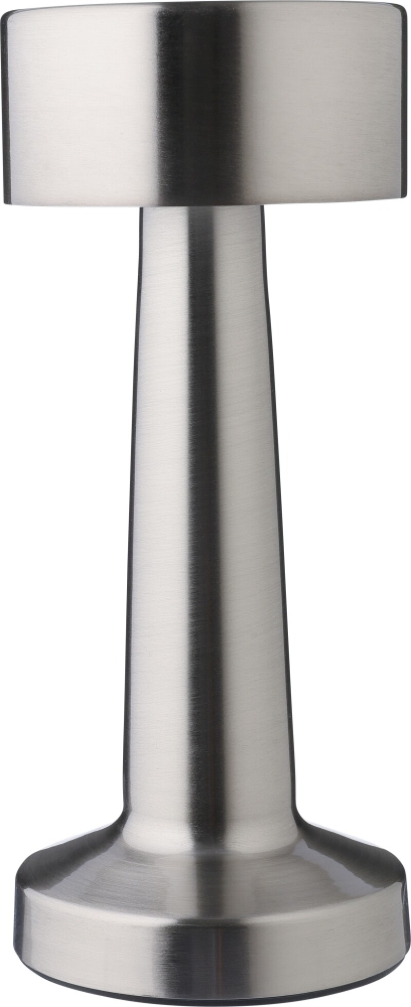 Kovová stolní lampa, šedá