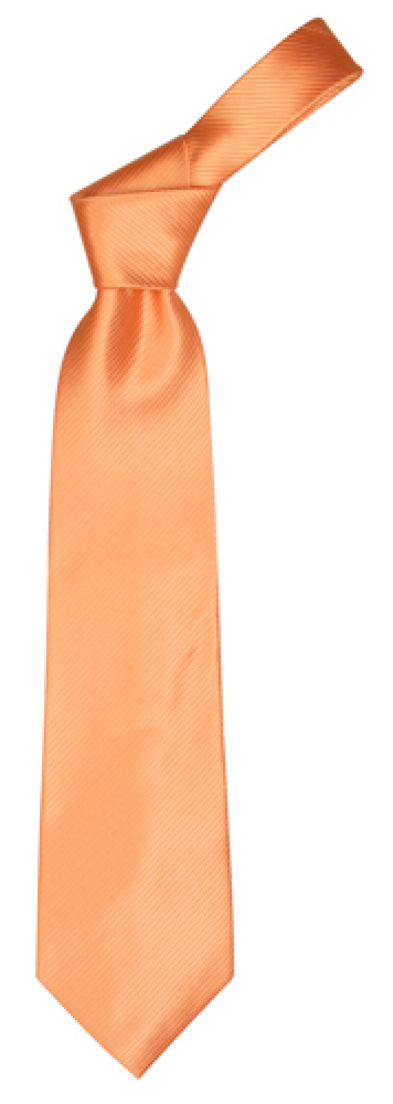 Kravata Premier Line, polyester, oranžová
