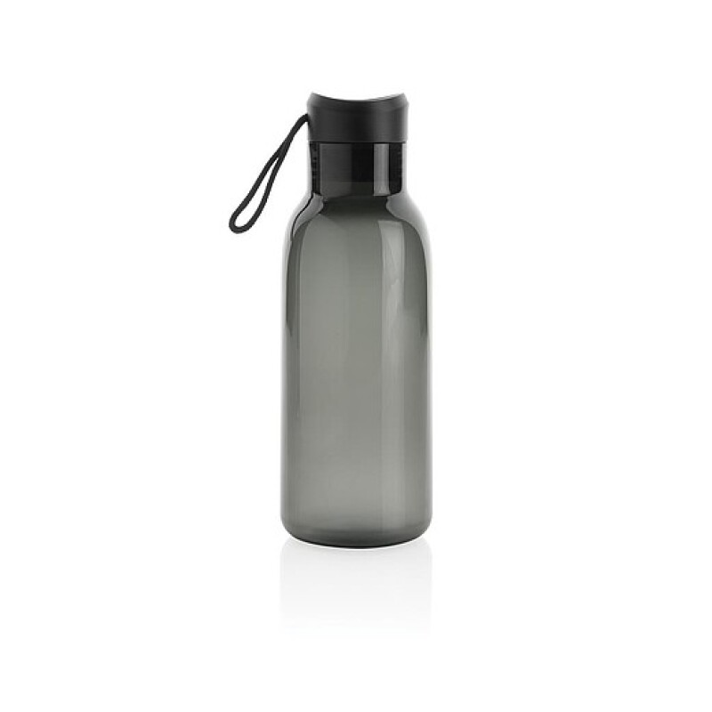 Láhev na pití z recyklovaného PET materiálu, objem 500 ml, černá