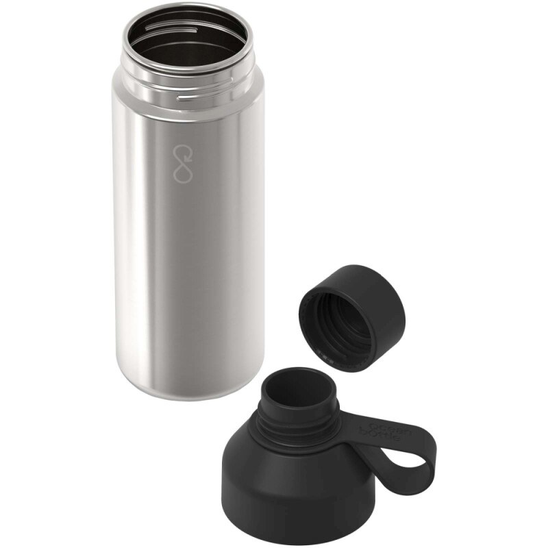 Láhev na vodu o objemu 620 ml Ocean Bottle, černá