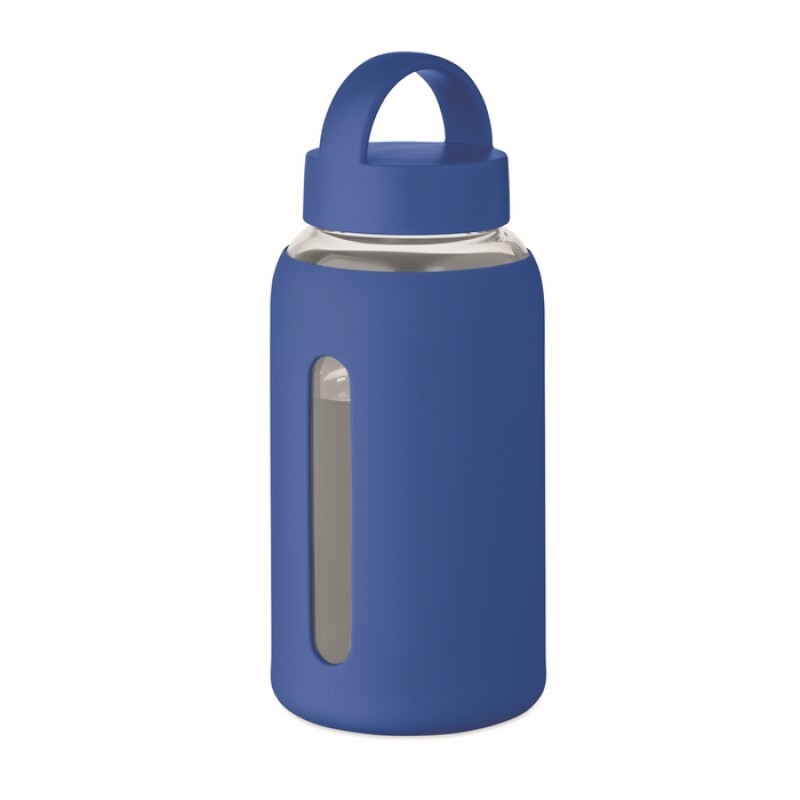 PARLA Láhev z borosilikátového skla 600 ml, královská modrá