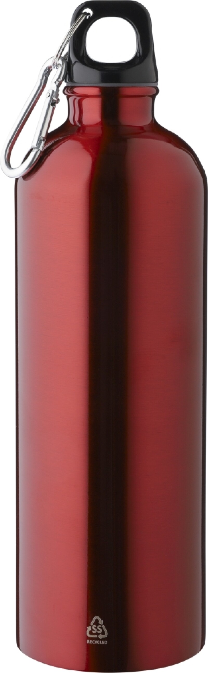 Láhev z recyklované nerezové oceli 750 ml, červená