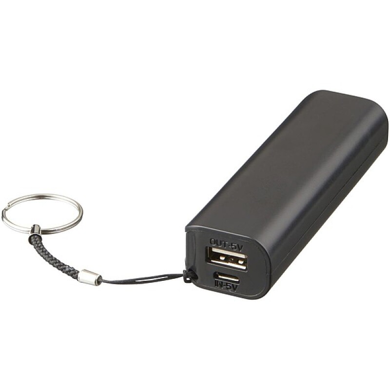 Lehká hliníková powerbanka s indikátorem LED 4 000 mAh, světle modrá