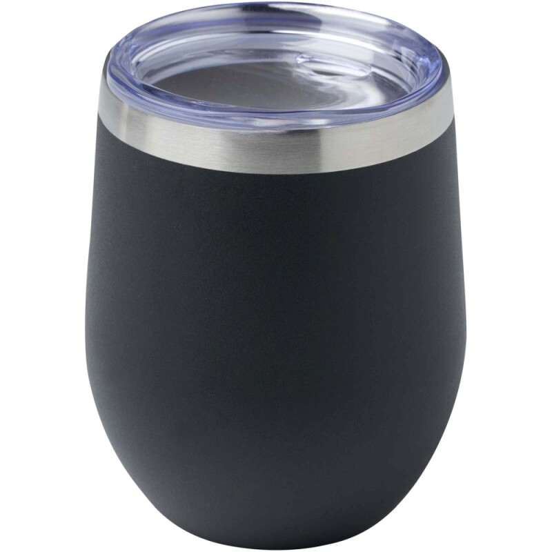 Měděný vakuově izolovaný termohrnek 350ml, černá
