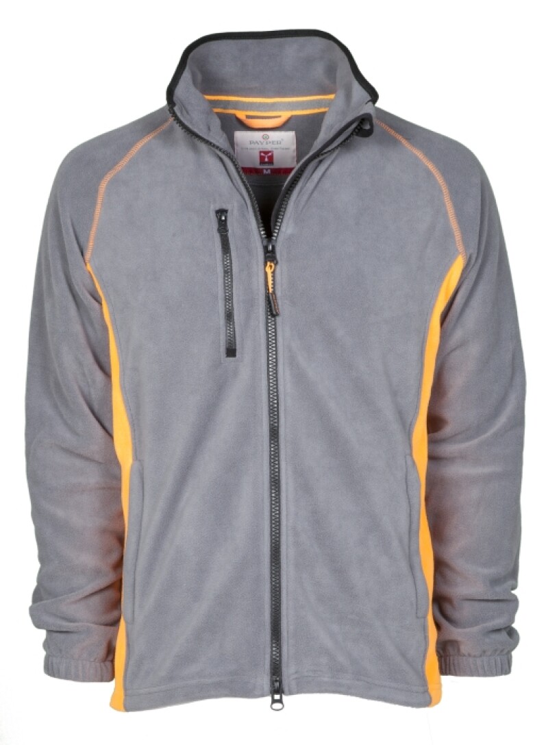 Mikina PAYPER ASPEN + šedá/oranžová XXXL