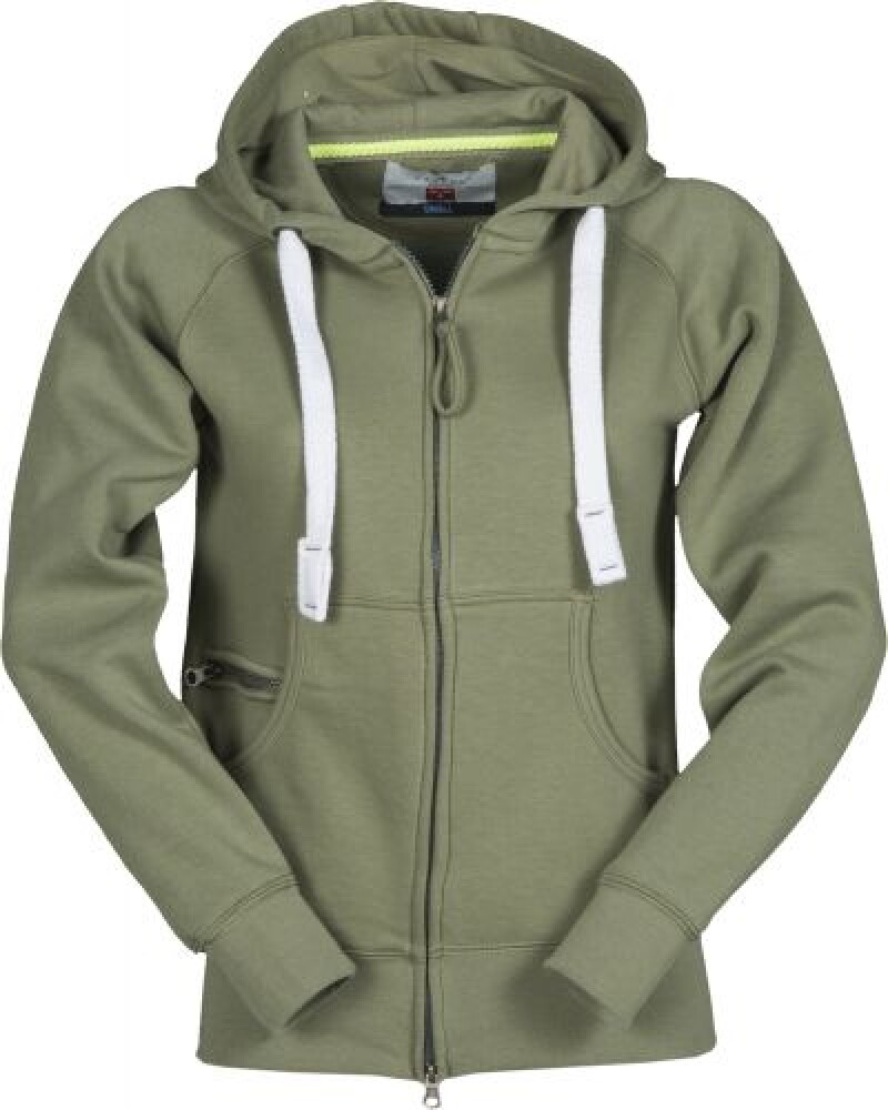 Mikina PAYPER DALLAS+ LADY sv. vojenská zelená, XL