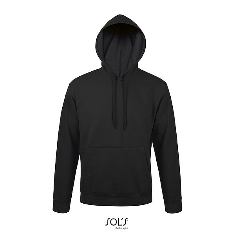 Mikina s kapucí SOLS SNAKE, černá, 3XL