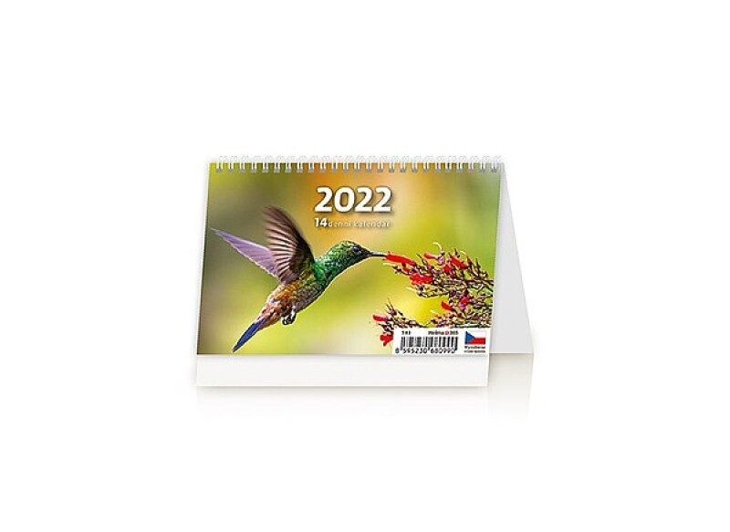 MINI 14denní kalendář 2027, stolní kalendář