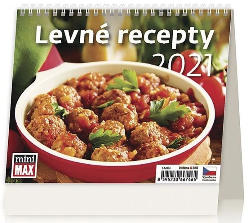 Minimax Levné recepty 2027, stolní kalendář