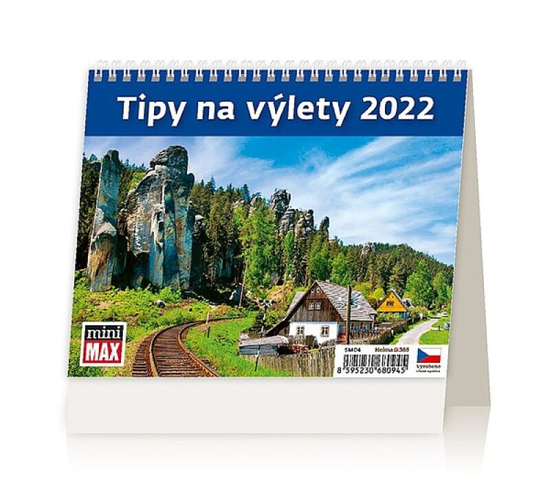 MiniMax Tipy na výlety 2027, stolní kalendář