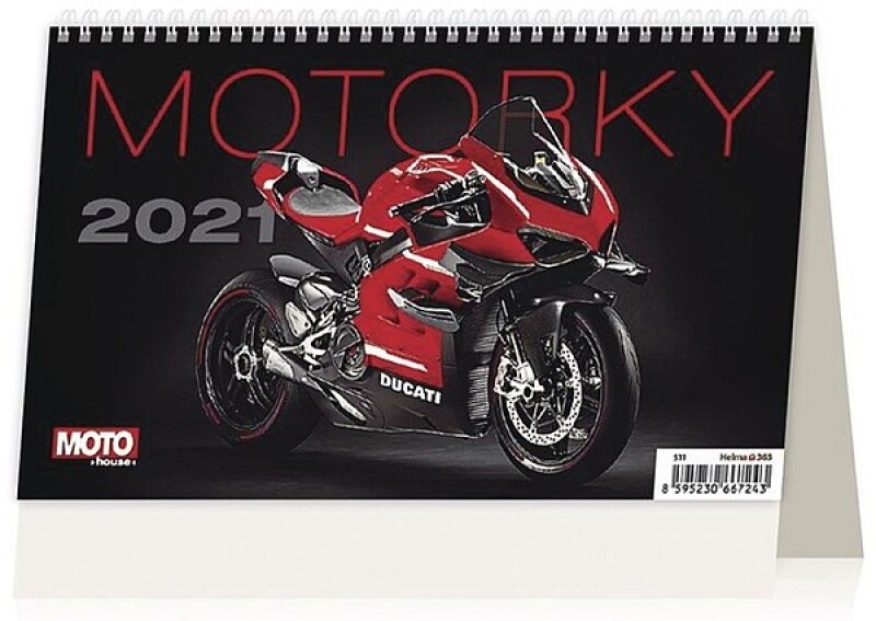 Motorky 2027, stolní kalendář
