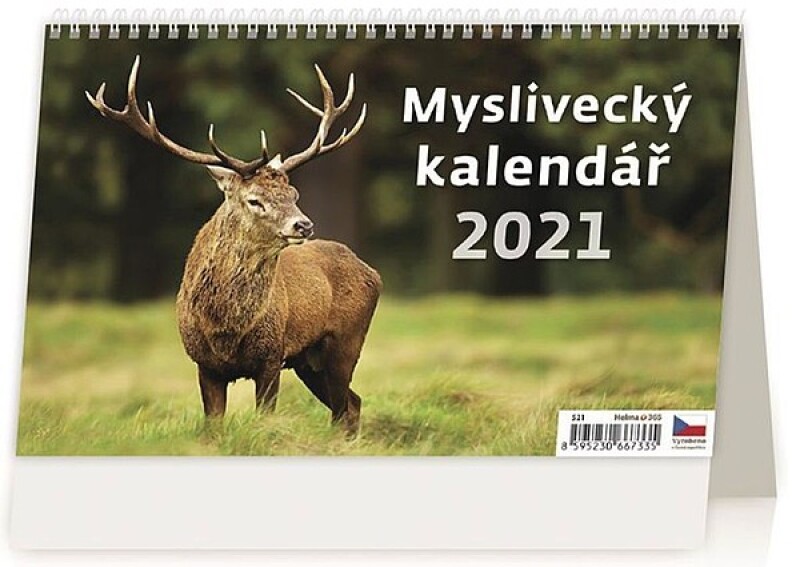 Myslivecký kalendář 2027, stolní kalendář