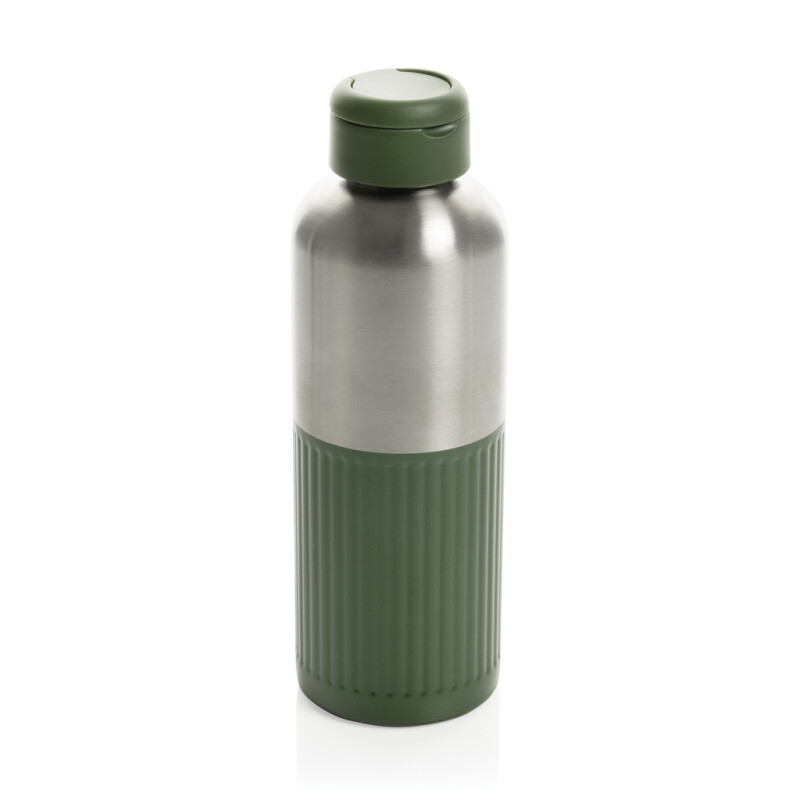 Nepropustná láhev na vodu RCS R-steel s držadlem 750 ml, vojenská zelená