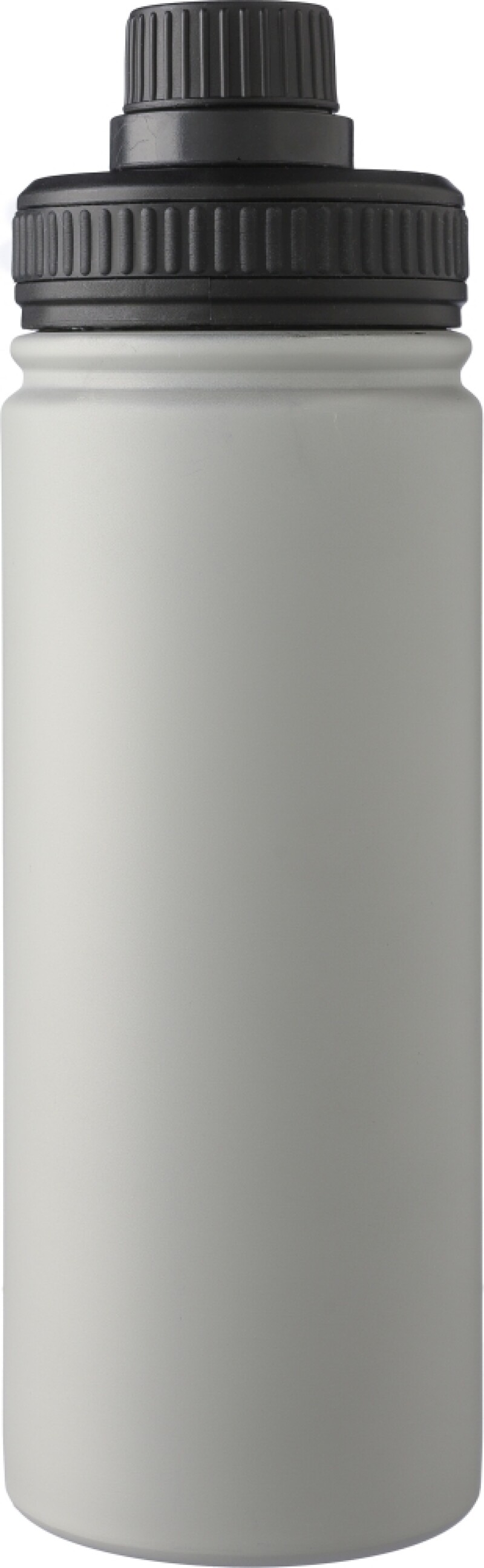 Nerezová dvoustěnná láhev 500 ml, šedá
