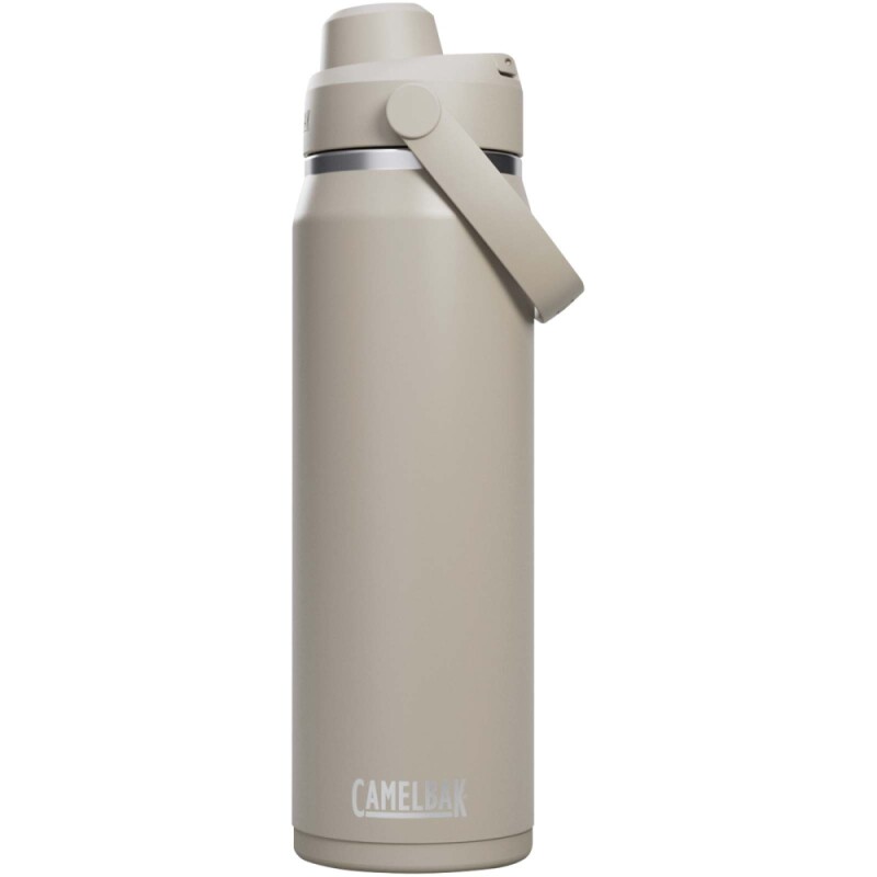Nerezová láhev na vodu se šroubovacím uzávěrem 750ml, Světle šedá