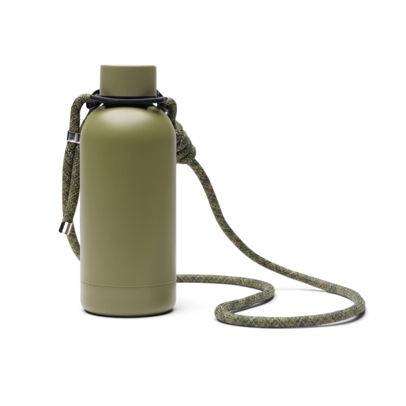 Nerezová termoláhev 400 ml, zelená