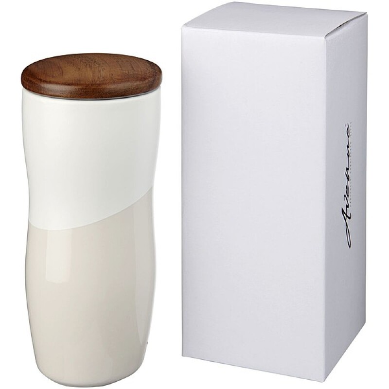 Nerezový vakuový termohrnek s pevným uzávěrem, objem 360 ml, královská modrá