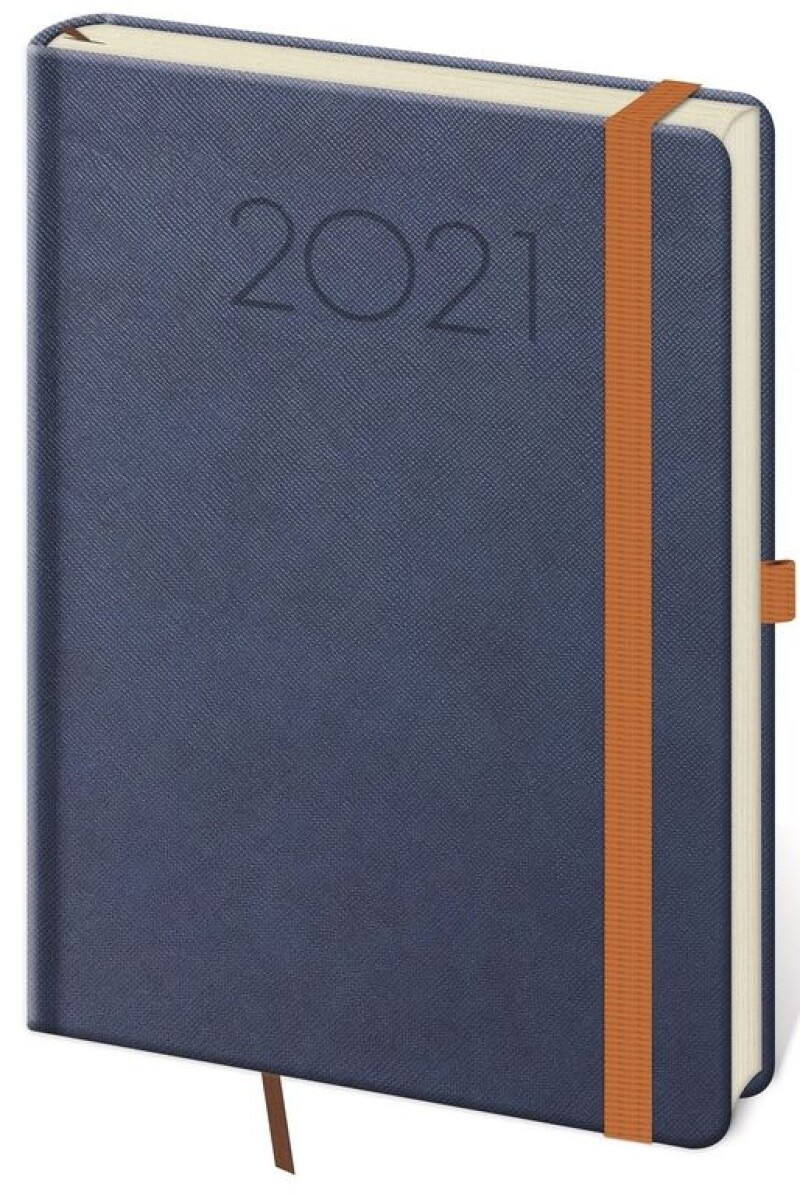 New Praga 2027 diář týdenní A5, modrý