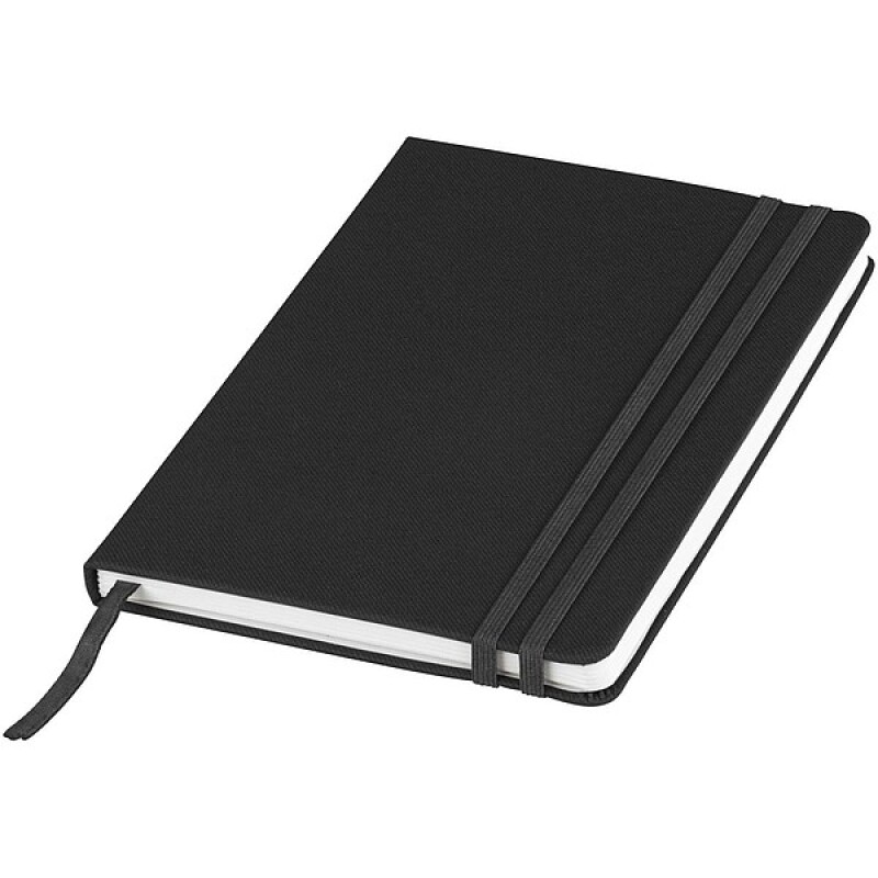Notebook Color edge A5, černá/královská modrá