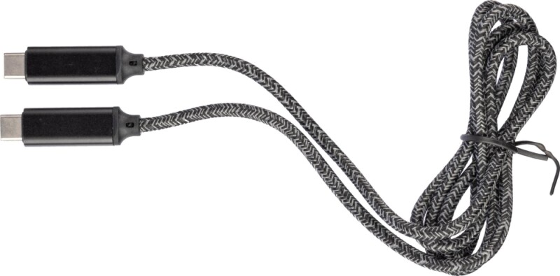 Nylonový nabíjecí kabel 100W, bílá