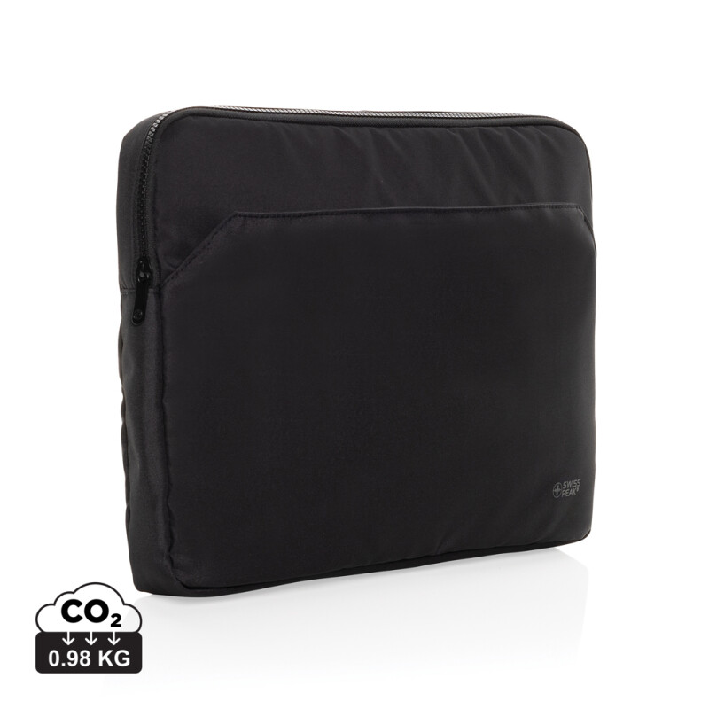 Obal na 15,6" notebook Swiss Peak z RPET AWARE™, černá
