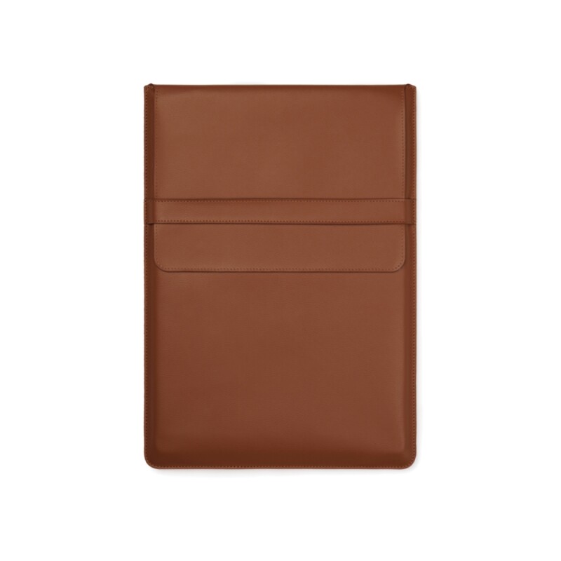 Obal na 16" notebook z RCS RPET a PU, hnědá