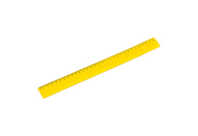 Ohebné pravítko 30cm, žluté