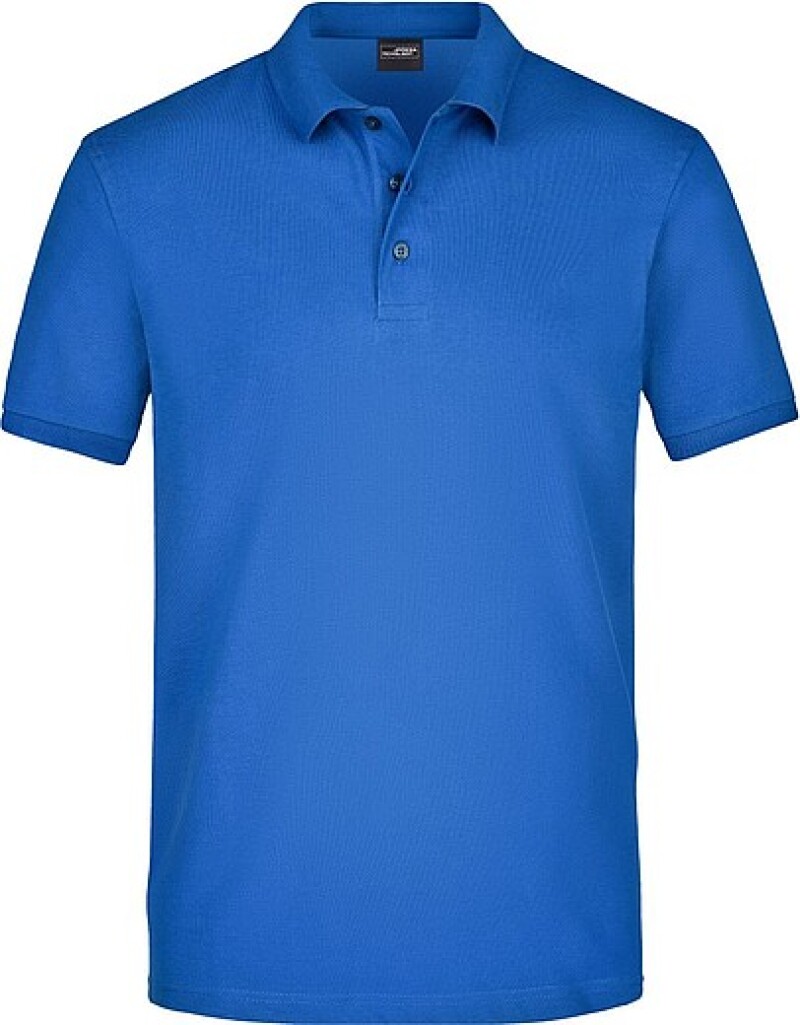 Pánská elastická polokošile James Nicholson, královská modrá, 3XL