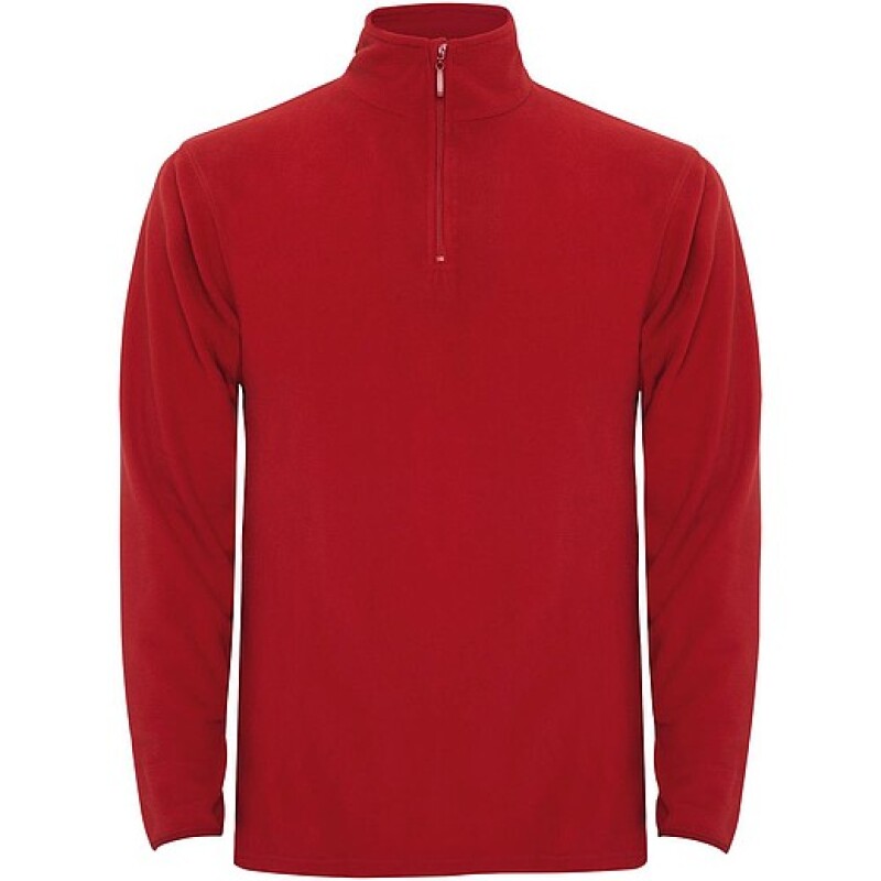 Pánská fleecová bunda se čtvrtkovým zipem, ROLY HIMALAYA, červená, vel. 2XL