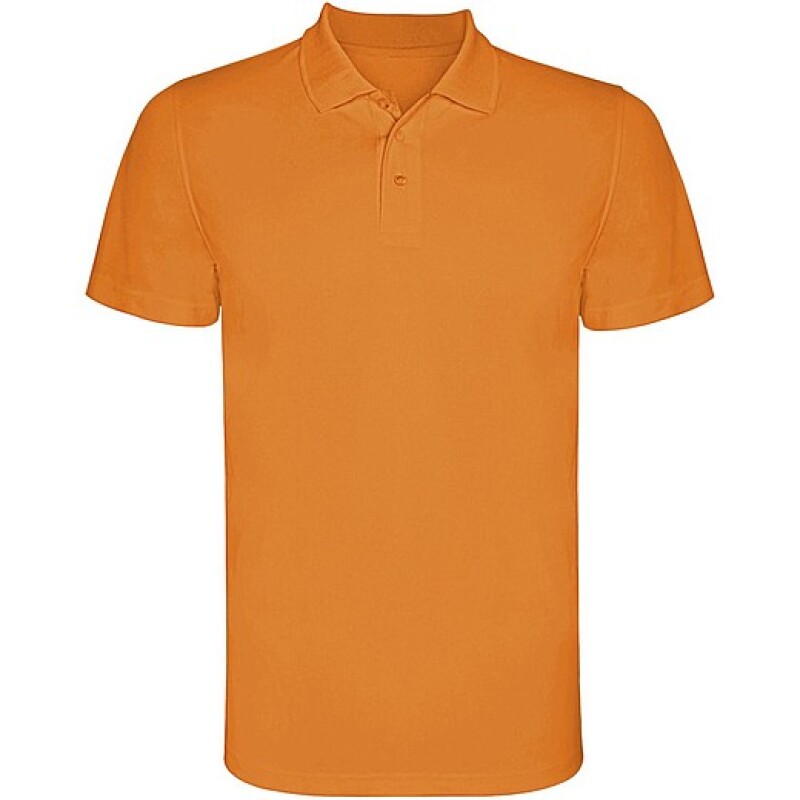 Pánská funkční polokošile s krátkým rukávem, ROLY MONZHA, oranžová, vel. 2XL