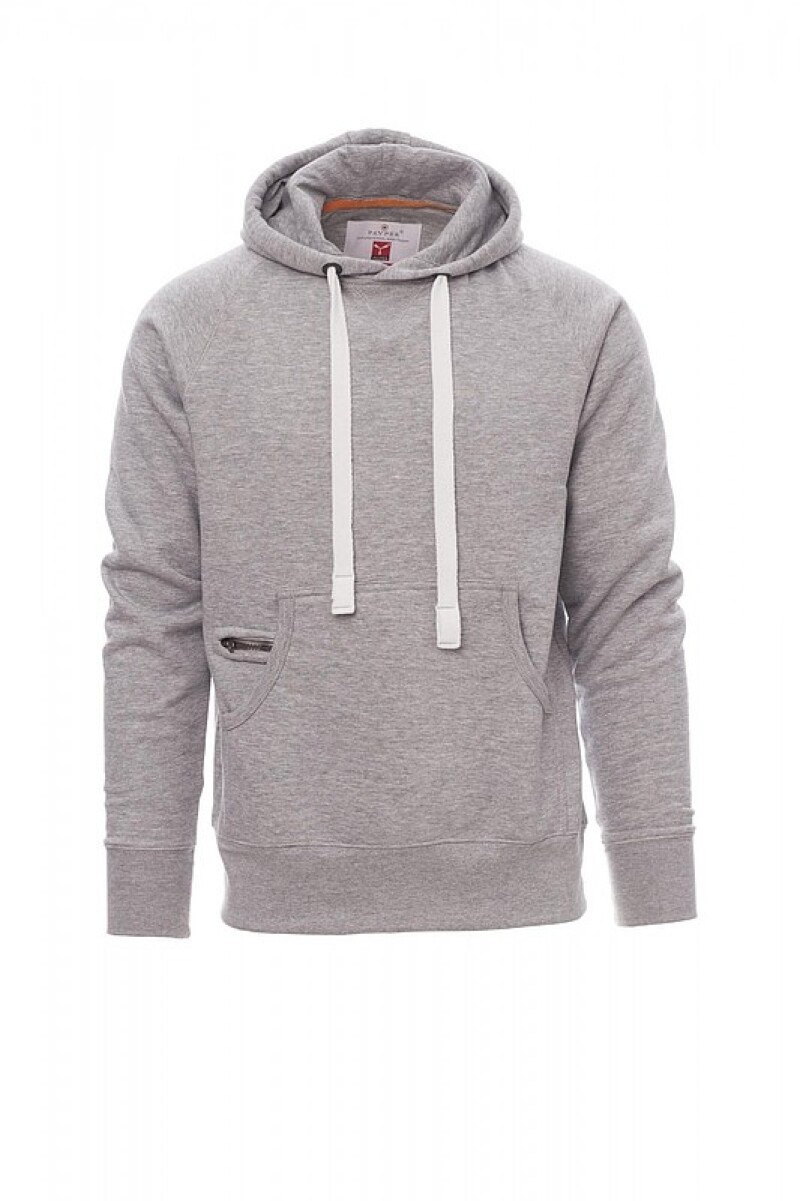 Pánská mikina PAYPER ATLANTA+ šedý melír, 3XL