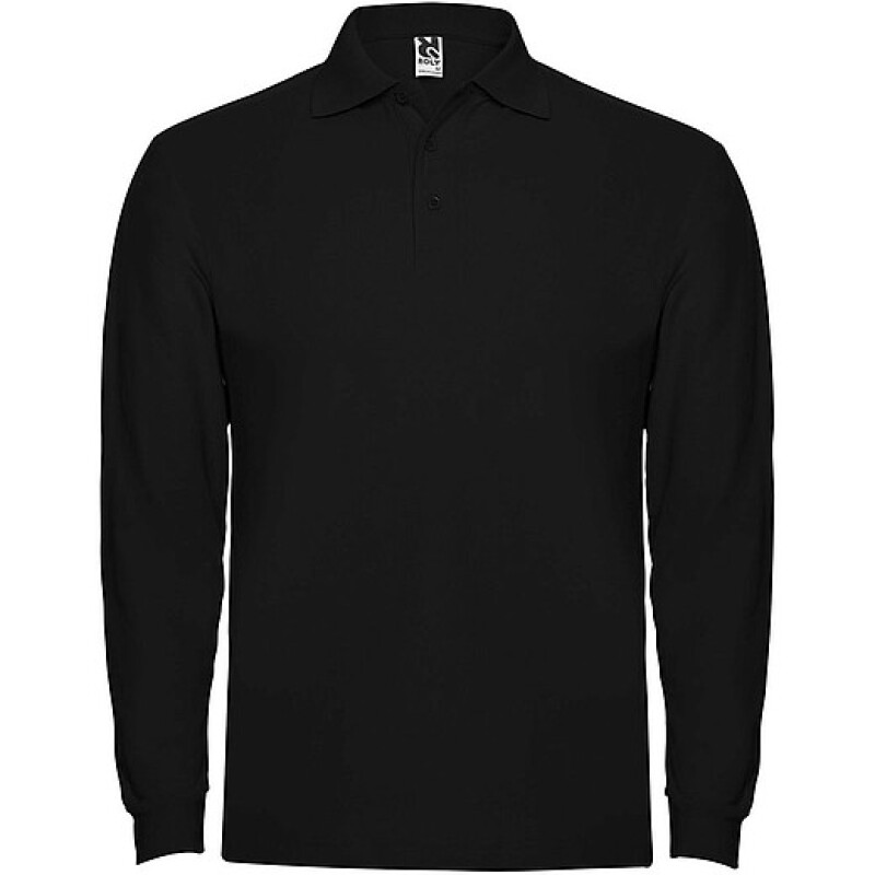 Pánská polokošile s dlouhým rukávem, ROLY ESTRELLA, černá, vel. 2XL