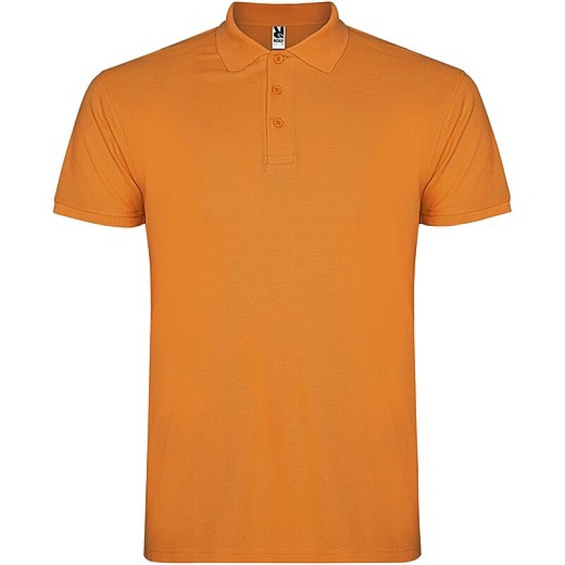 Pánská polokošile s krátkým rukávem, ROLY STAR, oranžová, S