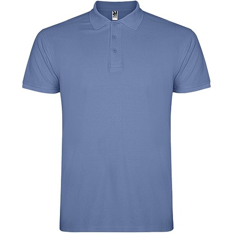 Pánská polokošile s krátkým rukávem, ROLY STAR, světlá královská modrá, vel. 3XL