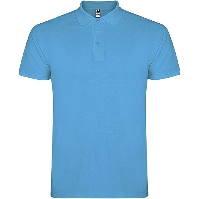 Pánská polokošile s krátkým rukávem, ROLY STAR, tyrkysová, vel. 3XL