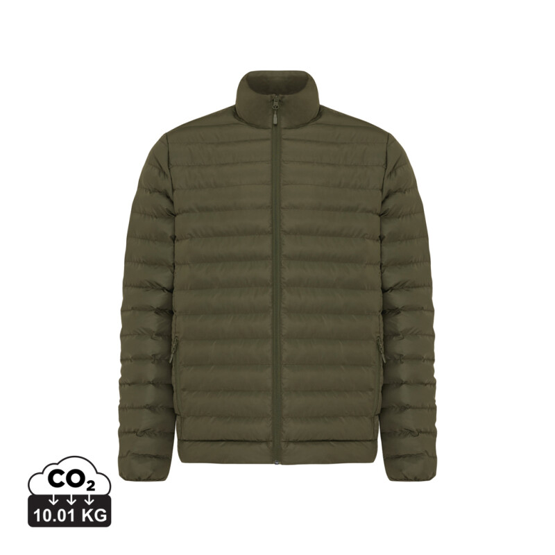 Pánská prošívaná bunda IQONIQ Maiko, velikost 3XL, khaki