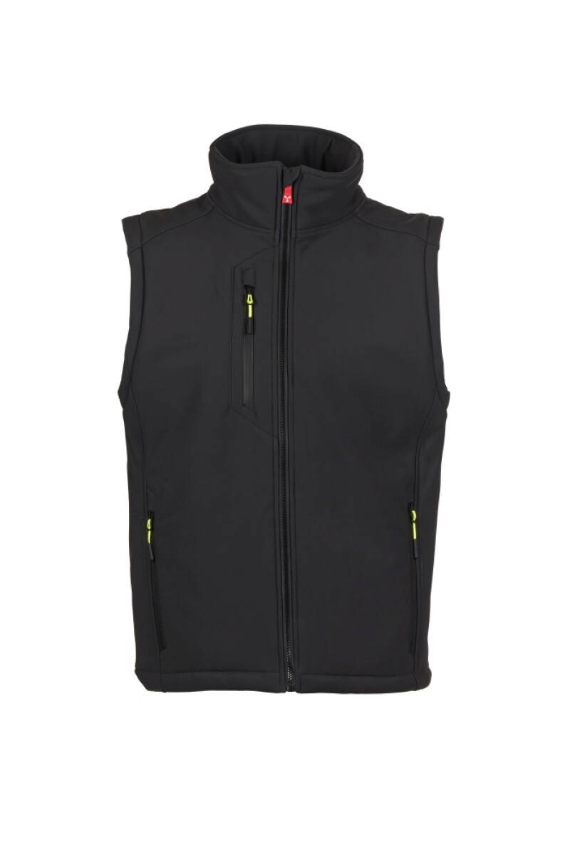 Pánská softshellová vesta PAYPER CREEK PAD VEST ULTRALITE, antracitová, XS