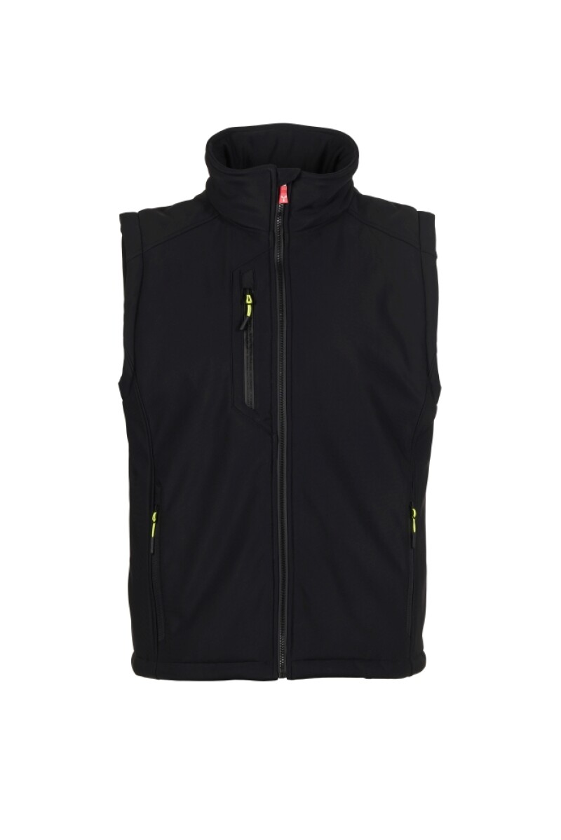 Pánská softshellová vesta PAYPER CREEK PAD VEST ULTRALITE, černá, XXL