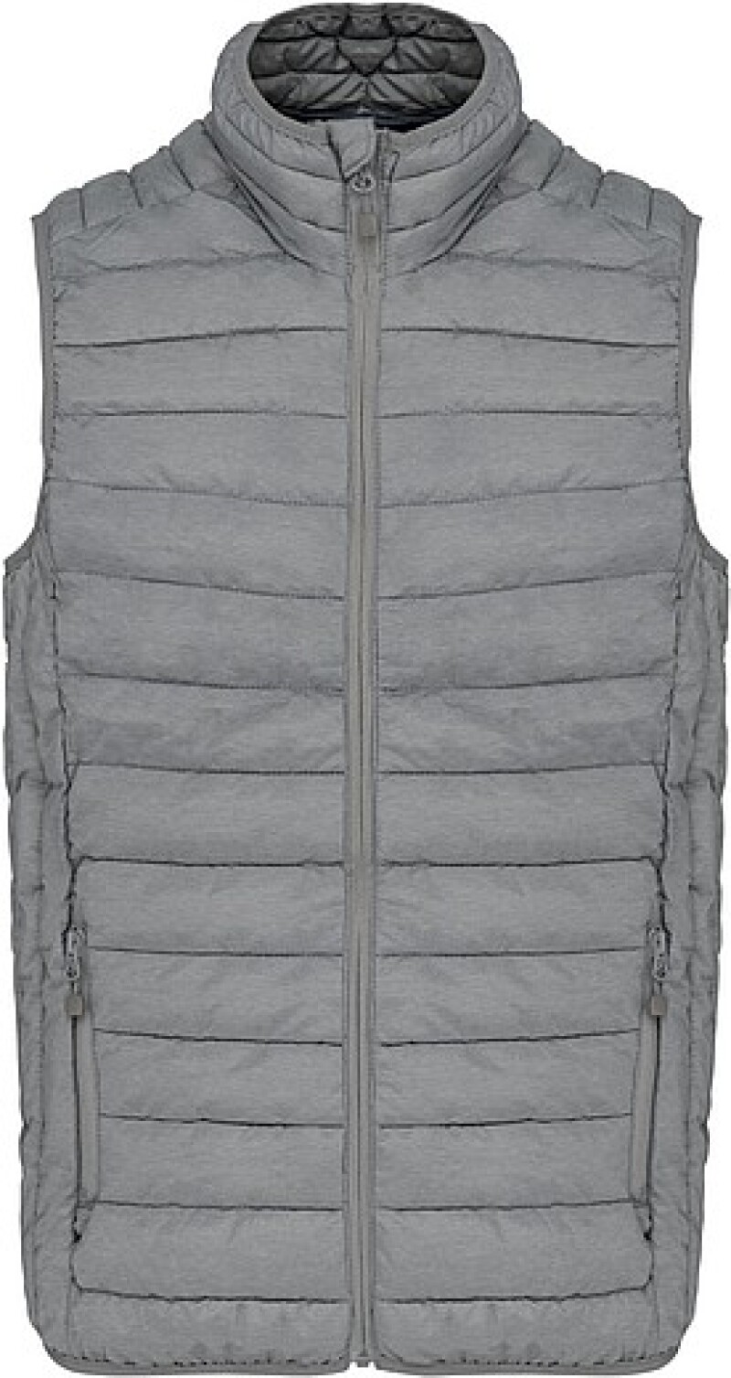 Pánská vesta KARIBAN, světle šedá, 3XL