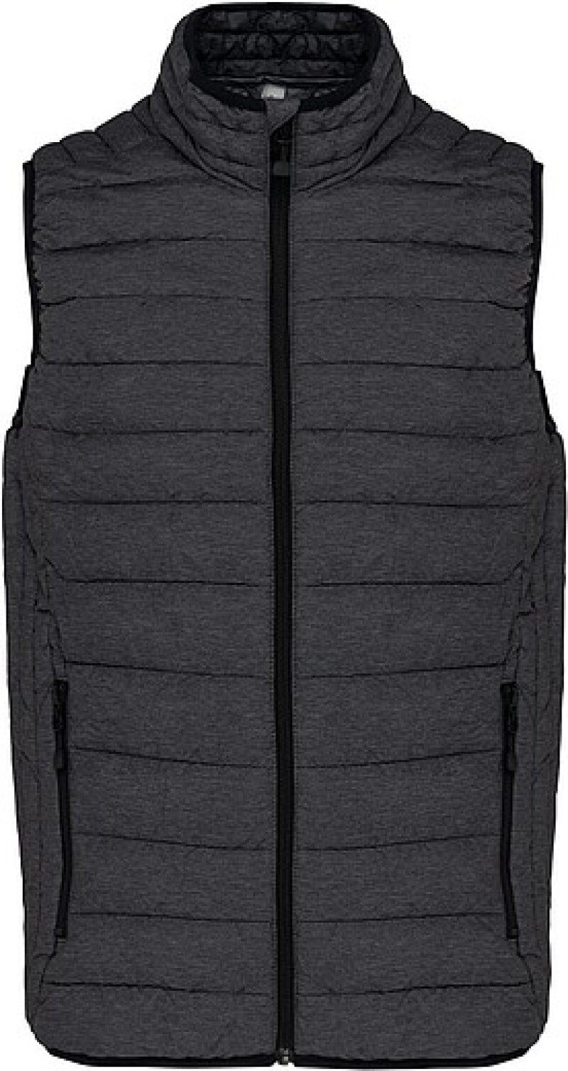 Pánská vesta KARIBAN, tmavě šedá, 3XL