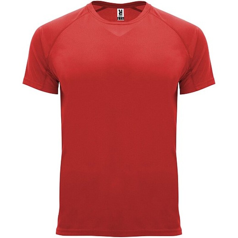 Pánské funkční tričko s krátkým rukávem, ROLY BAHRAIN, červená, vel. 2XL