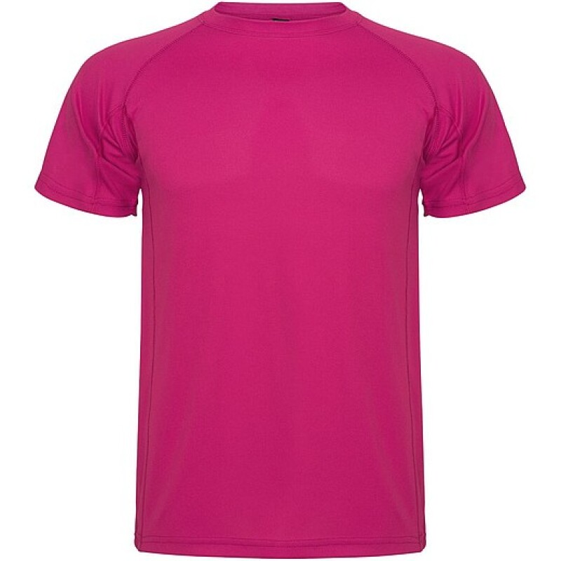 Pánské funkční tričko s krátkým rukávem, ROLY MONTECARLO, růžová, vel. 2XL