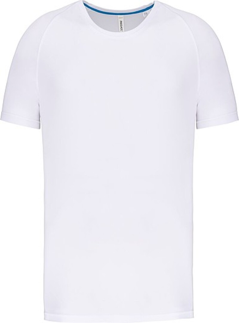 Pánské sportovní triko KARIBAN 130g, bílá, XL