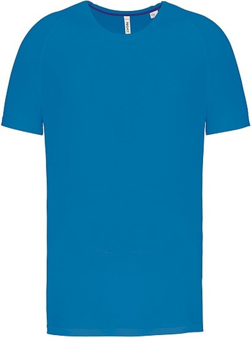 Pánské sportovní triko KARIBAN 130g, tmavě tyrkysová, XS