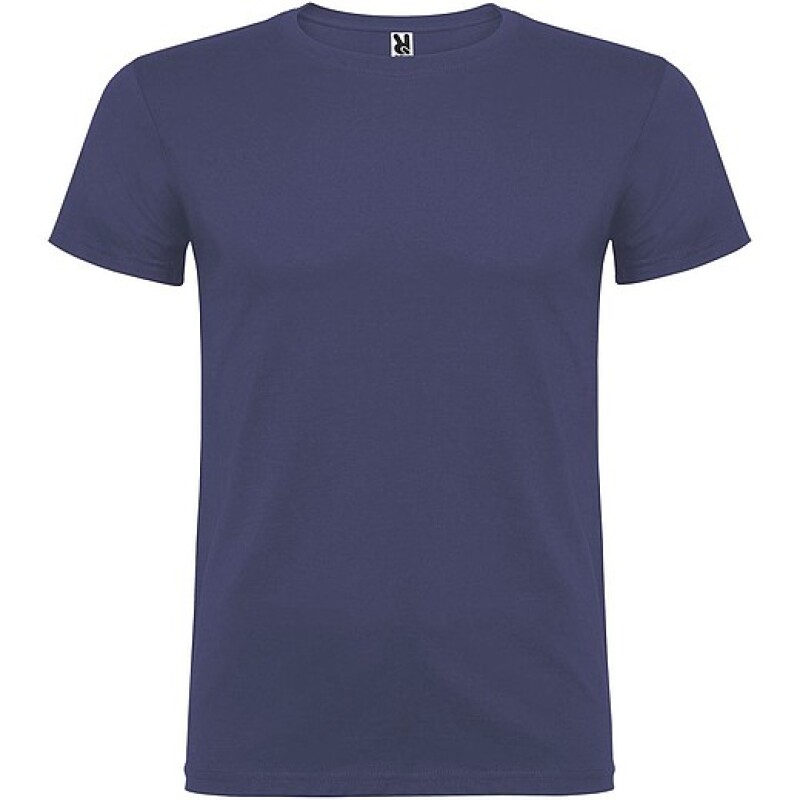 Pánské tričko s krátkým rukávem, ROLY BEAGLE, riflové barvy, vel. 3XL